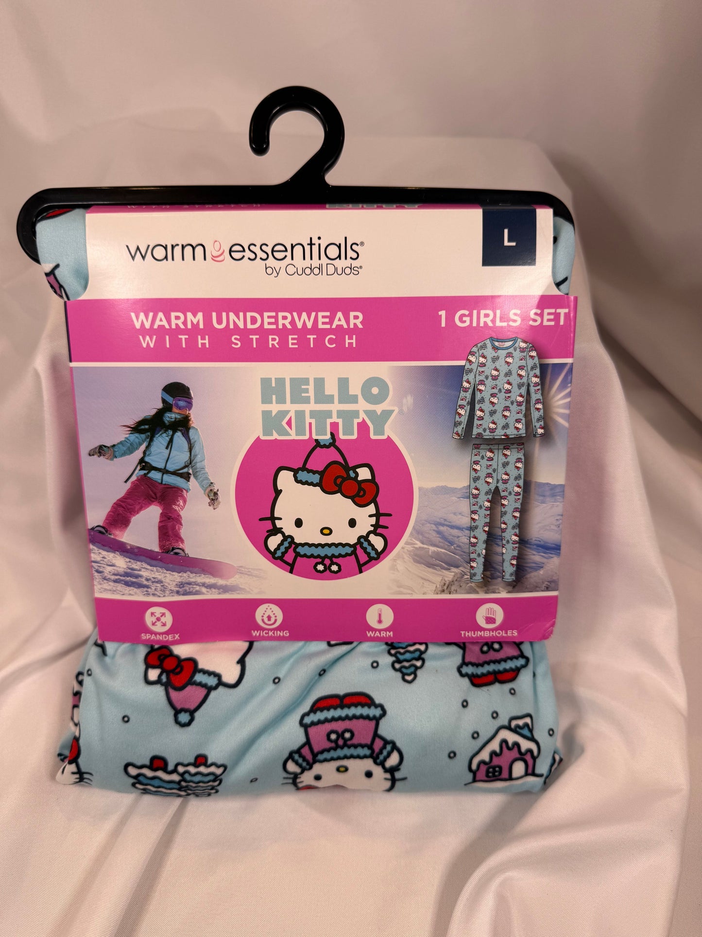 Cuddl Duds - Hello Kitty Girls L