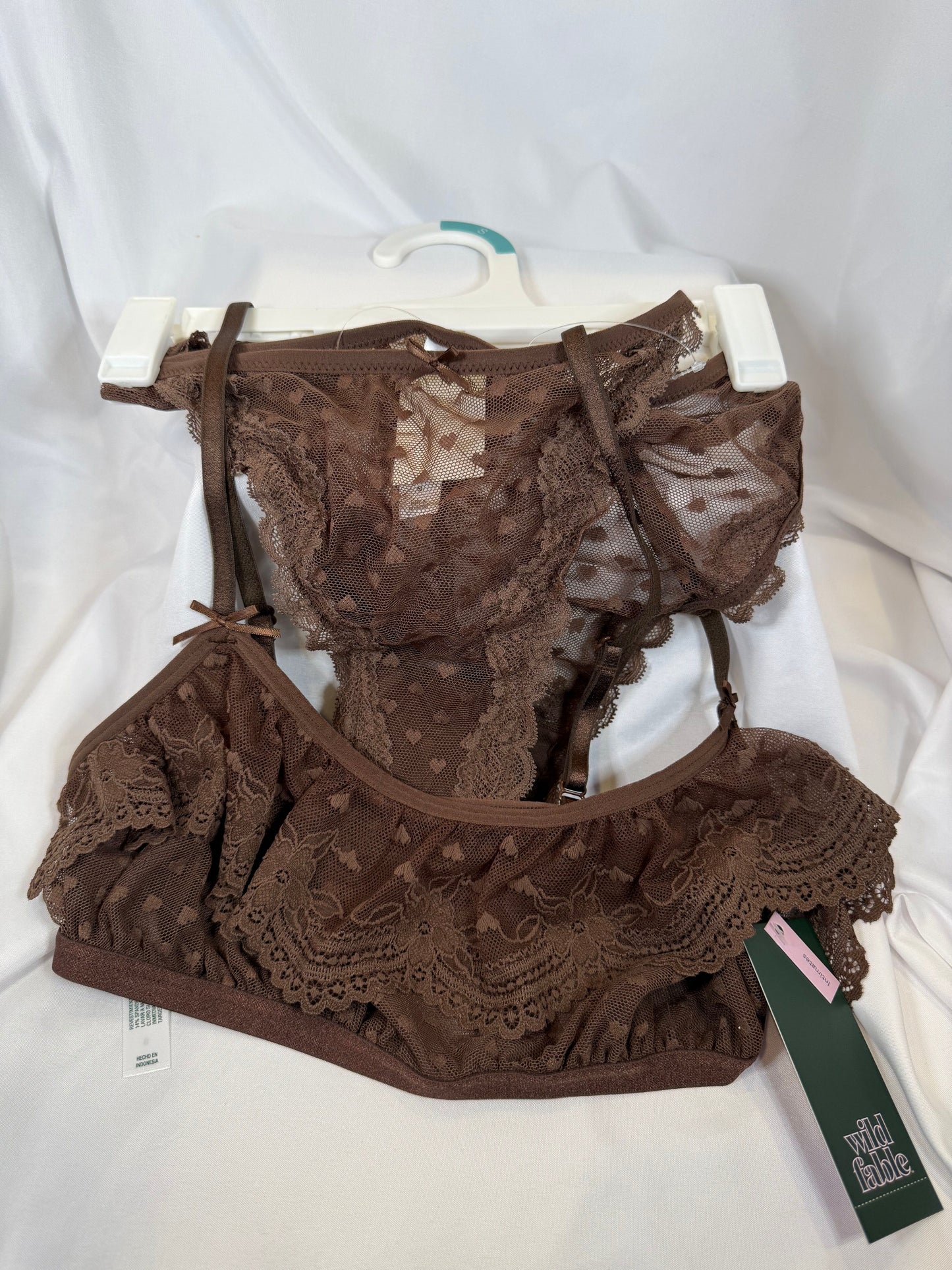 Wild & Fable - Brown Lingerie XXS