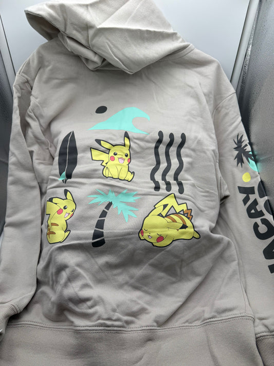 Pokémon Full Zip Hooded Jacket- Size Small