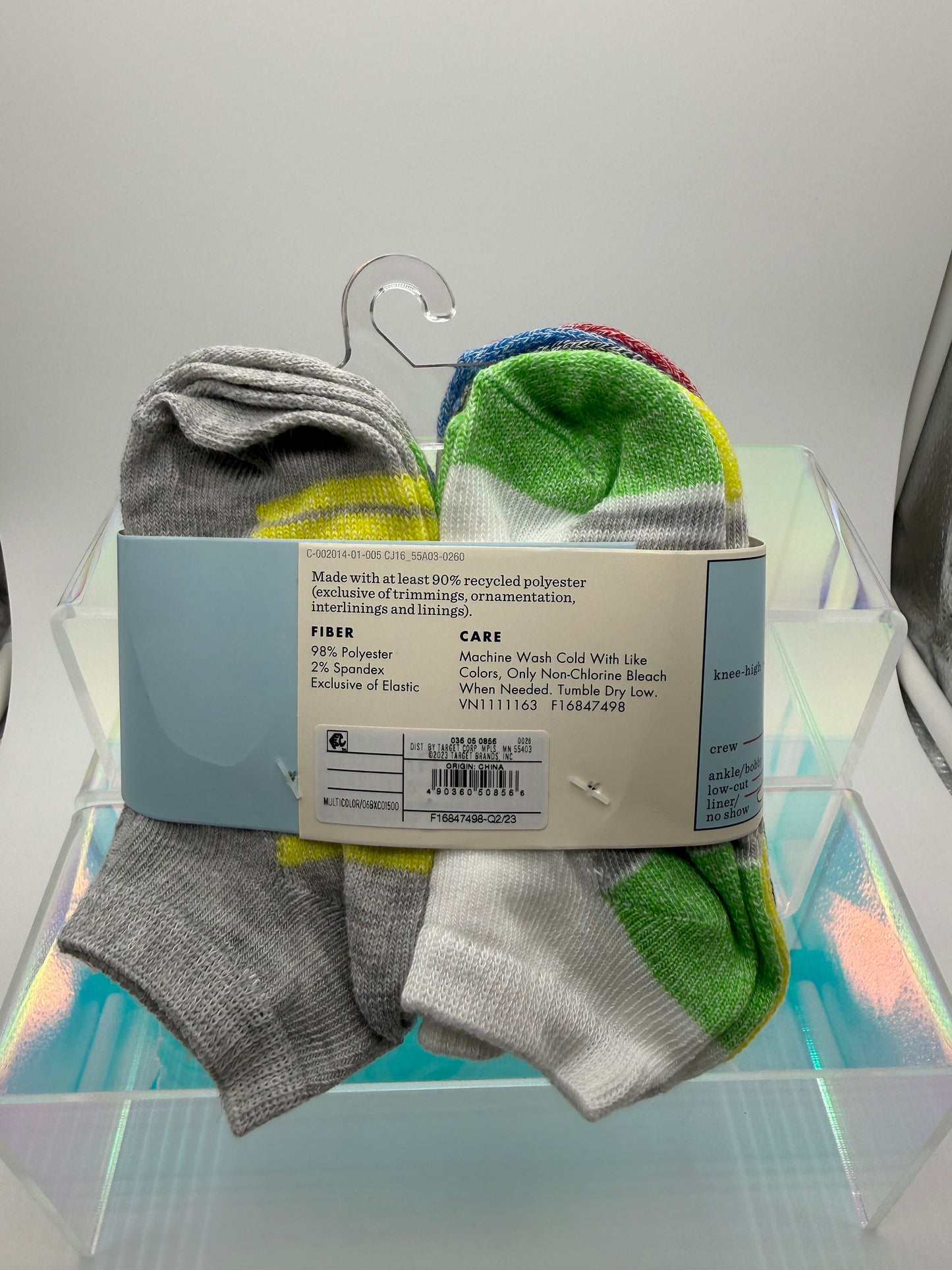 Cat & Jack Low-cut socks 10 pair- Small