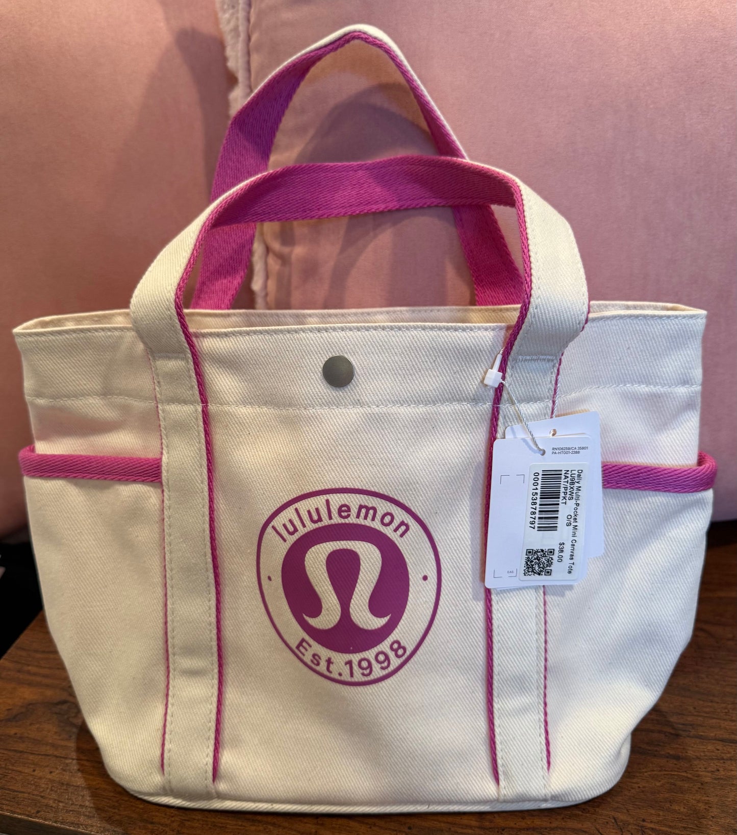 Lululemon - Daily Multi Pocket Mini Canvas Tote