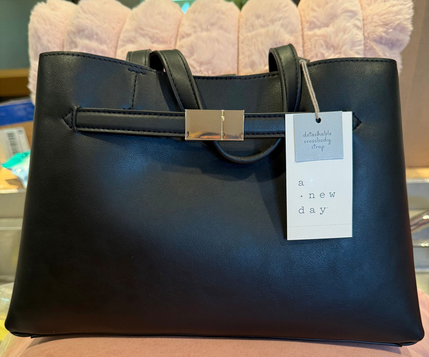 a. new day  - Black Handbag