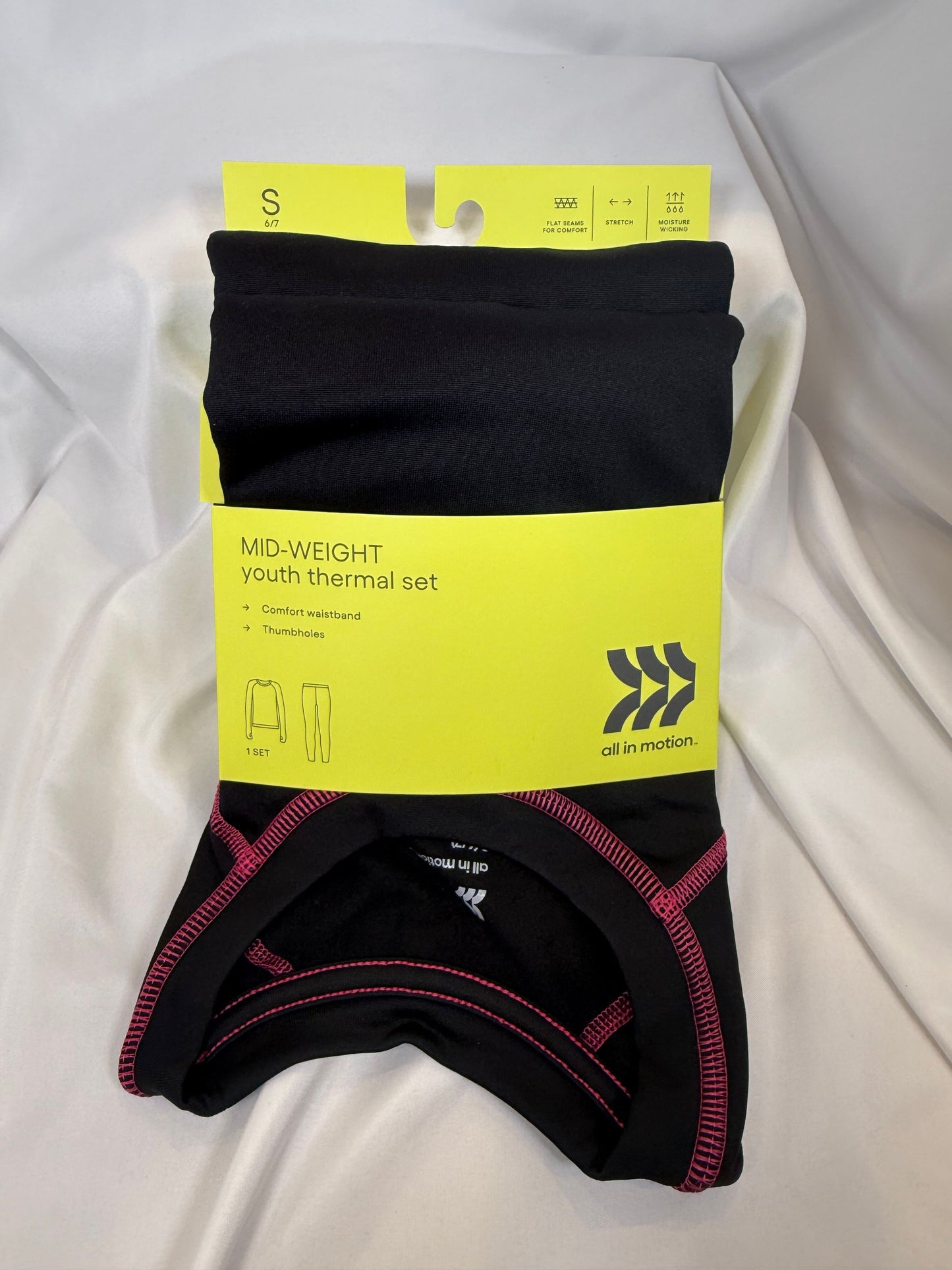 all in motion - Mid Weight Youth Thermal Set  Size- L (10/12)