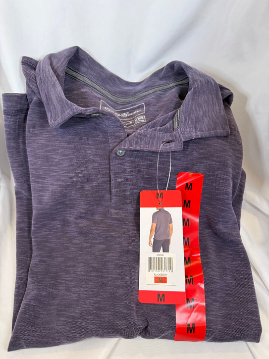 Eddie Bauer - Size- M Blackberry Polo