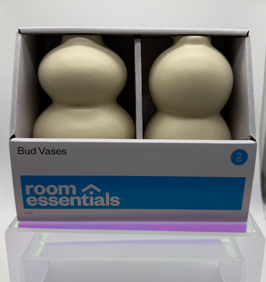 Room Essentials- Bud Vases 2 Pack