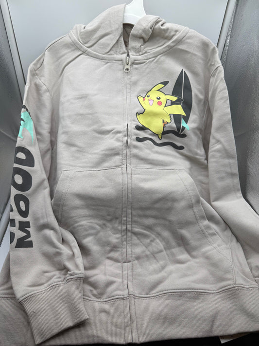 Pokémon Full Zip Hooded Jacket- Size Small