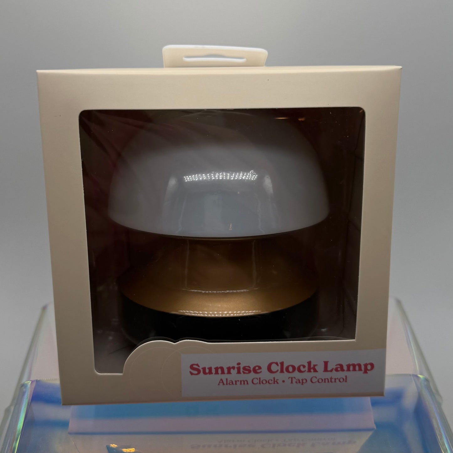 Vivitar Sunrise Clock Lamp- Alarm Clock- Tap Control