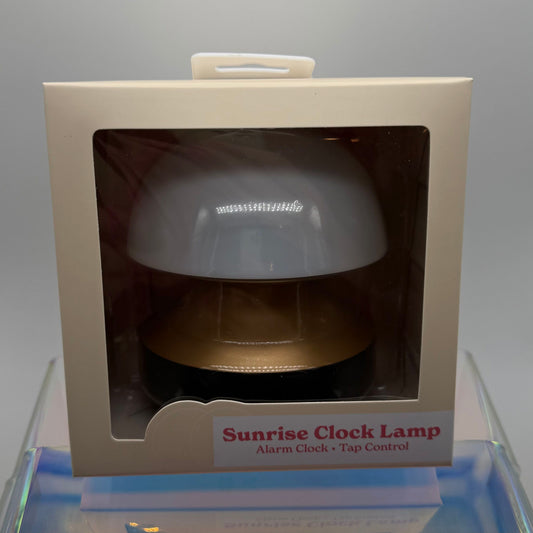 Vivitar Sunrise Clock Lamp- Alarm Clock- Tap Control