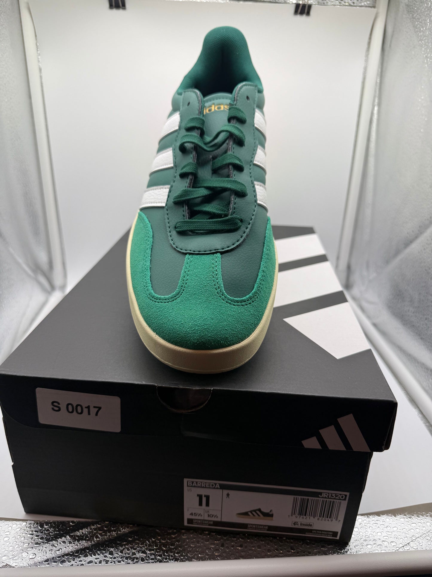 Adidas - Barreda - Green & White - US-11