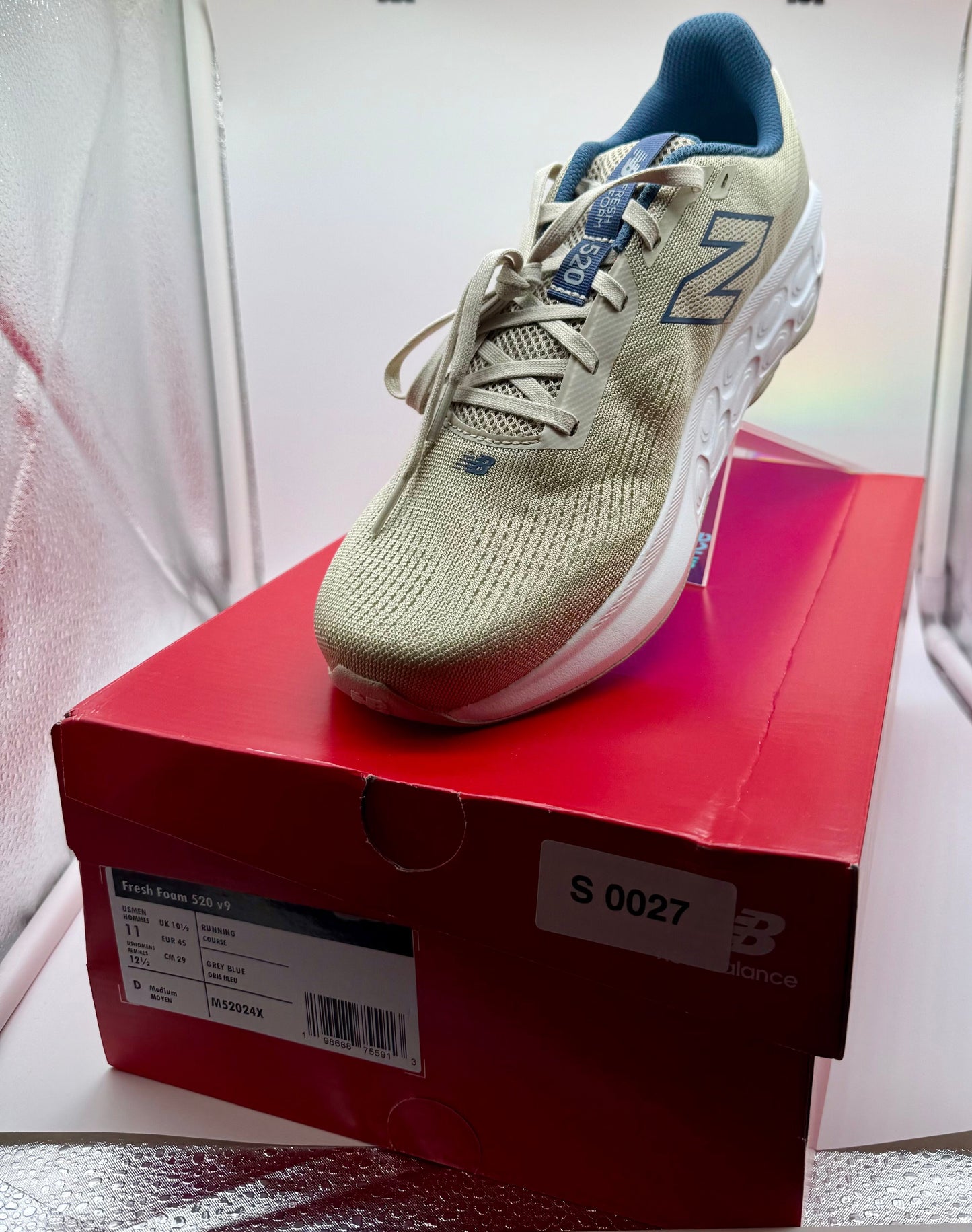 New Balance - Fresh Foam 520 v9 - Grey Blue- M- 11, W-12.5