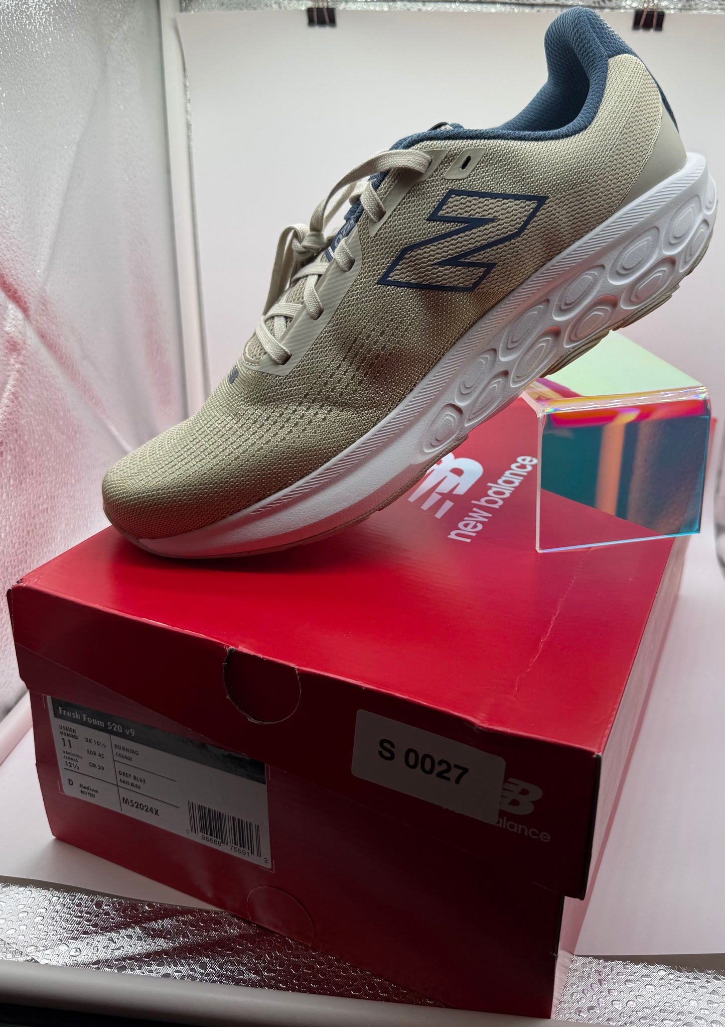 New Balance - Fresh Foam 520 v9 - Grey Blue- M- 11, W-12.5