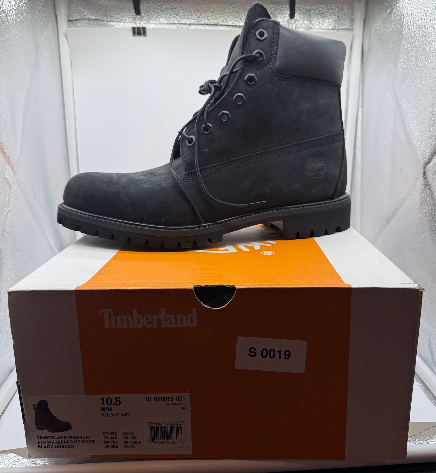 Timberland Premium Black Boots - M- 10.5