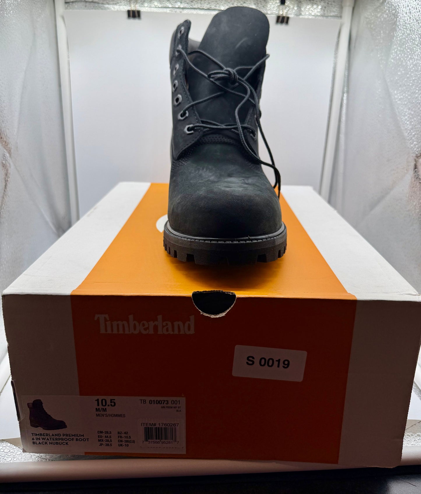 Timberland Premium Black Boots - M- 10.5