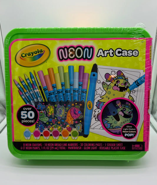 Crayola - Neon Art Case