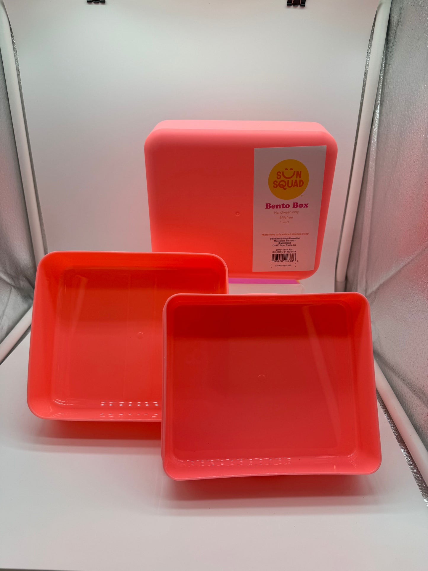 Coral Bento Box