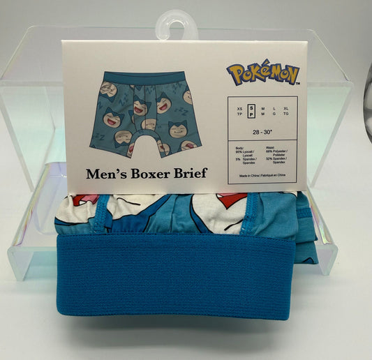 Pokemon - Snorlax Mens Boxer - S (28"-30")